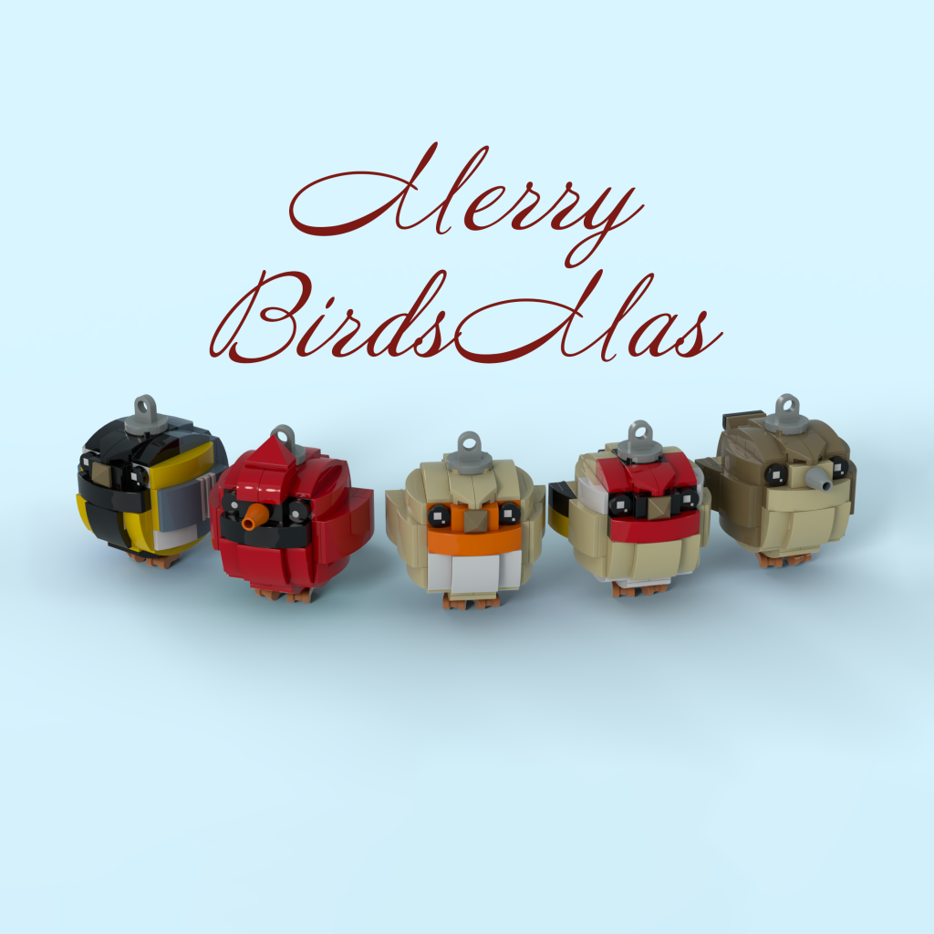MERRY BIRDSMAS – Esempio di progettazione di gadget in mattoncini